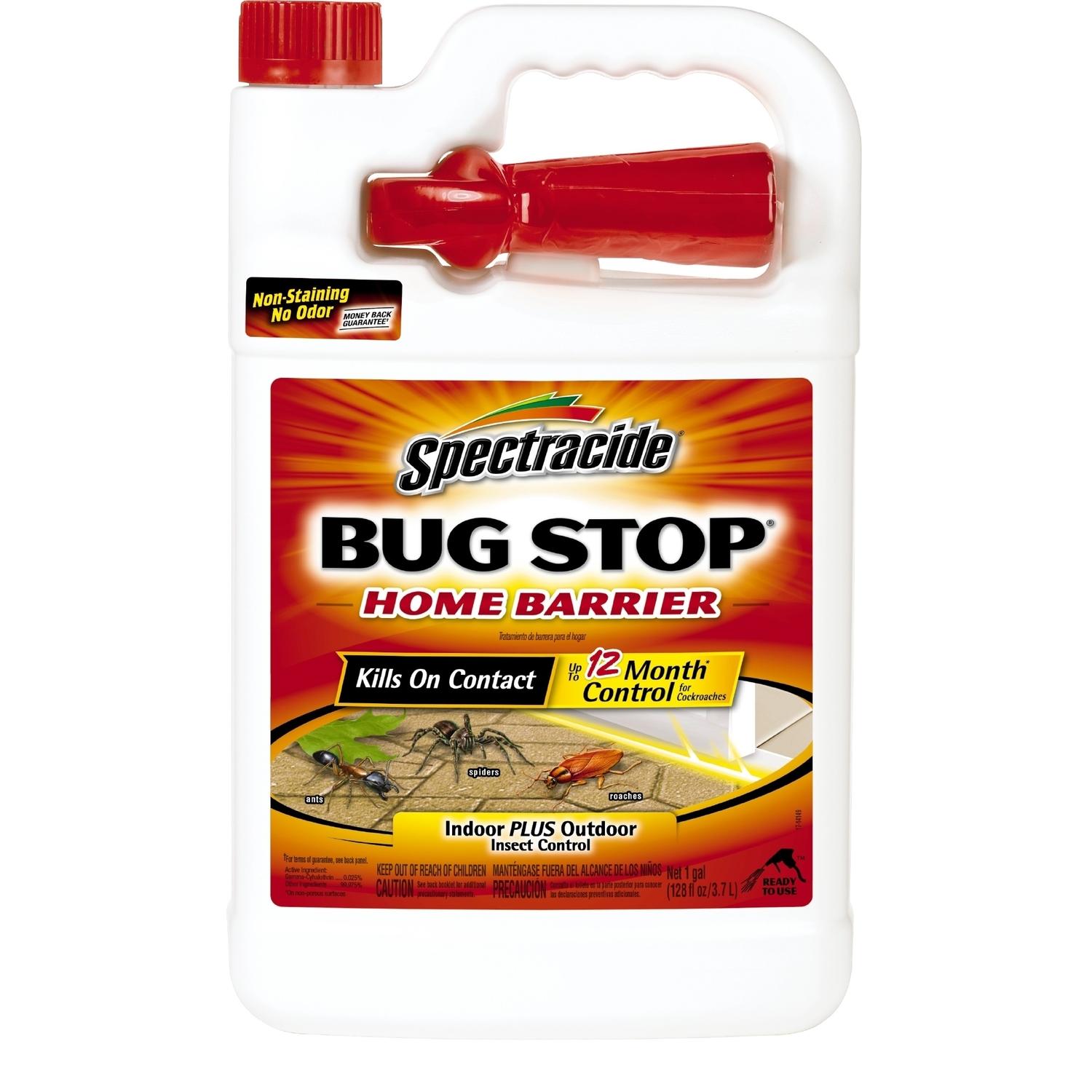Spectracide HG-96098 Bug Stop Home Barrier Ready to Use Pest Control , 1-Gallon, Pack of 1