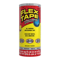 Flex Seal Family of Products Flex Tape 8 in. W X 5 ft. L Clear Waterproof Repair Tape