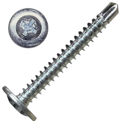 Screw Products No. 8 X 1-1/4 in. L Phillips Truss Head Sheet Metal Screws 1 lb 161 pk