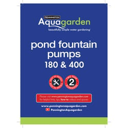 Pennington Aquagarden Plastic 180 gph Fountain Pump