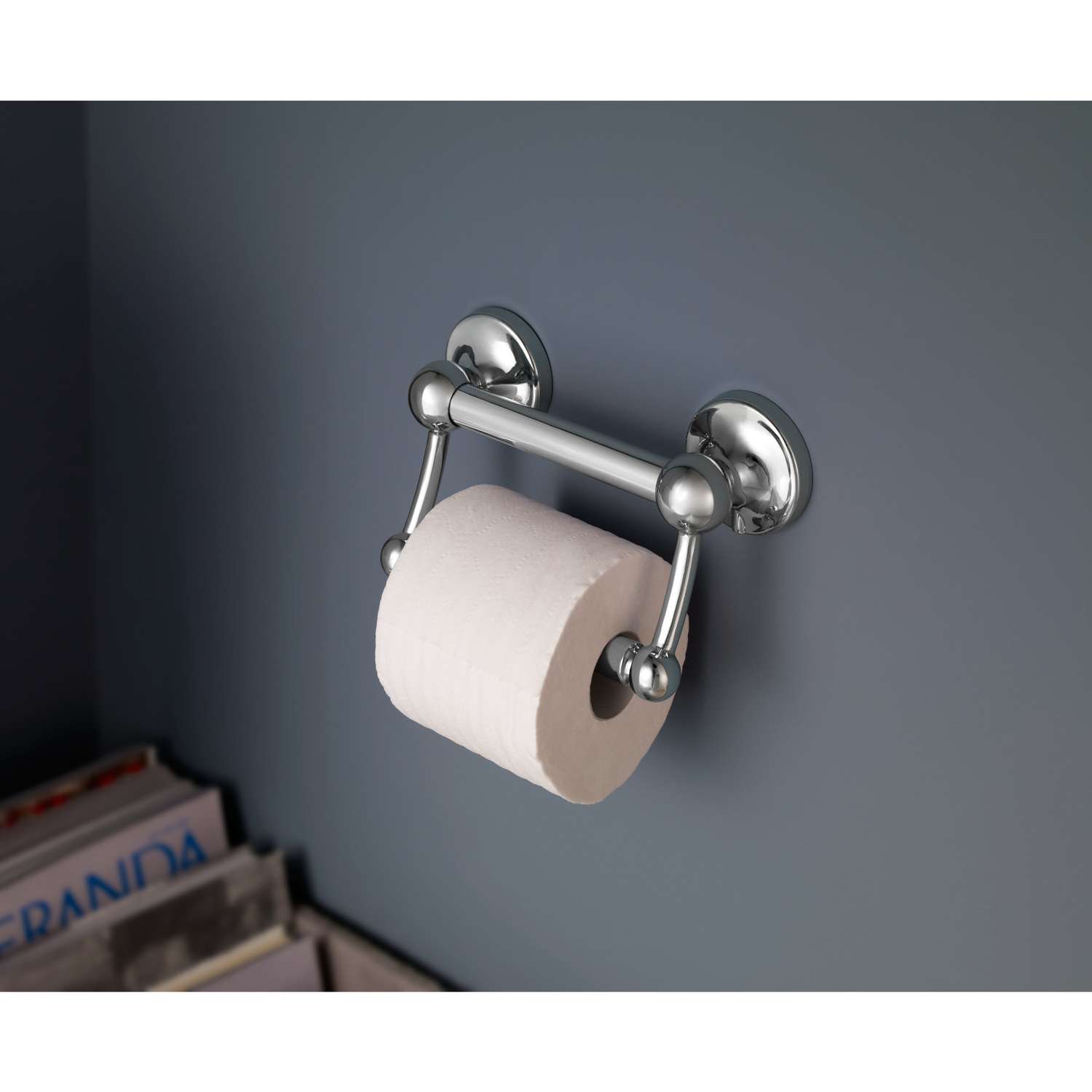 ORLESS Adhesive Paper Towel Holder Under Cabinet & Wall Mount, No Drilling  Suitable for Kitchen Bathroom - Silver