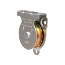 Campbell 2 in. D Zinc Plated Steel Fixed Eye Wall-Ceiling Pulley