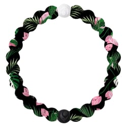 Lokai Unisex Flora Botanical Round Green Bracelet Water Resistant Size 6.5