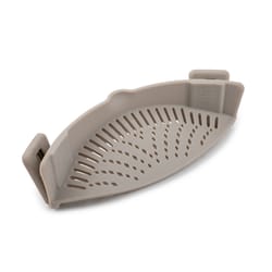 Core Kitchen Smoke Silicone Snap-In Pot Strainer