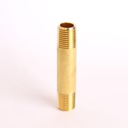 ATC 1/4 in. MPT X 1/4 in. D MPT Red Brass Nipple 2-1/2 in. L