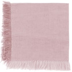 Karma Blush Cotton Napkin Set 10 in. L X 10 in. W