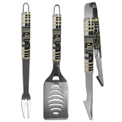 Siskiyou Sports NCAA Stainless Steel Multicolored Grill Tool Set 3 pc