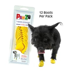 PawZ Yellow Dog Boots XXS