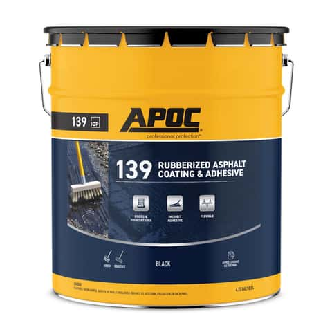 APOC Black Roof And Foundation Coating 5 gal - Ace Hardware