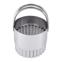 R&M International Corp International 2 in. Fluted Biscuit Cutter Silver 1 pc
