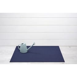 Chilewich 24 in. W X 36 in. L Indigo Solid PVC Vinyl Utility Mat