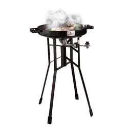 FireDisc Original 1 Burner Liquid Propane Grill Jet Black