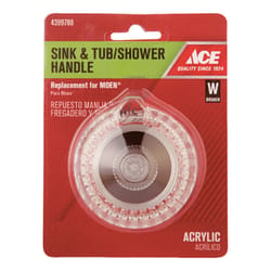 Ace For Moen Clear Sink and Tub and Shower Faucet Handles