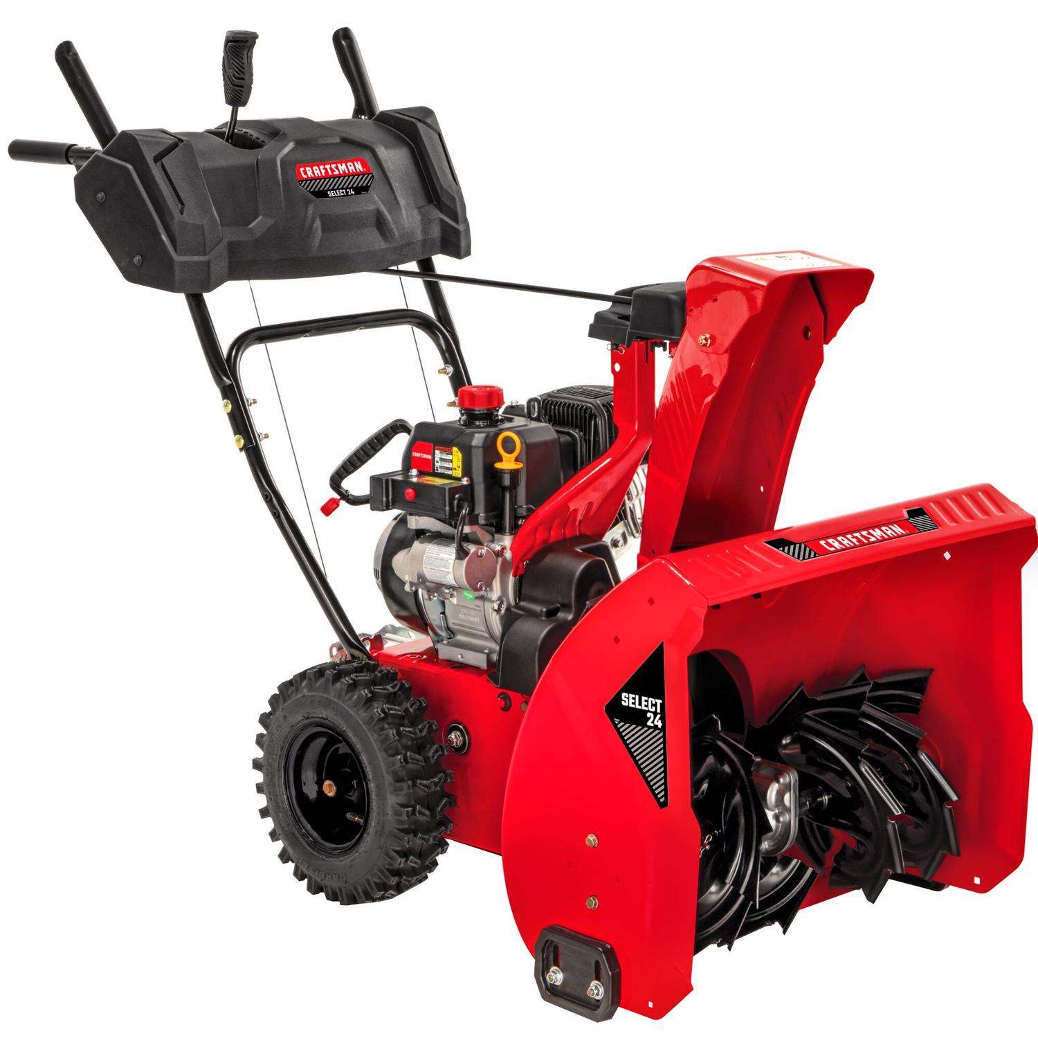 Craftsman Select 24 CMXGBAM213101 24 in. 208 cc Two stage Gas Snow Blower Ace Hardware