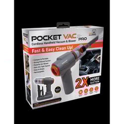 Pocket Vac Pro Bagged Cordless HEPA Filter Hand Vacuum