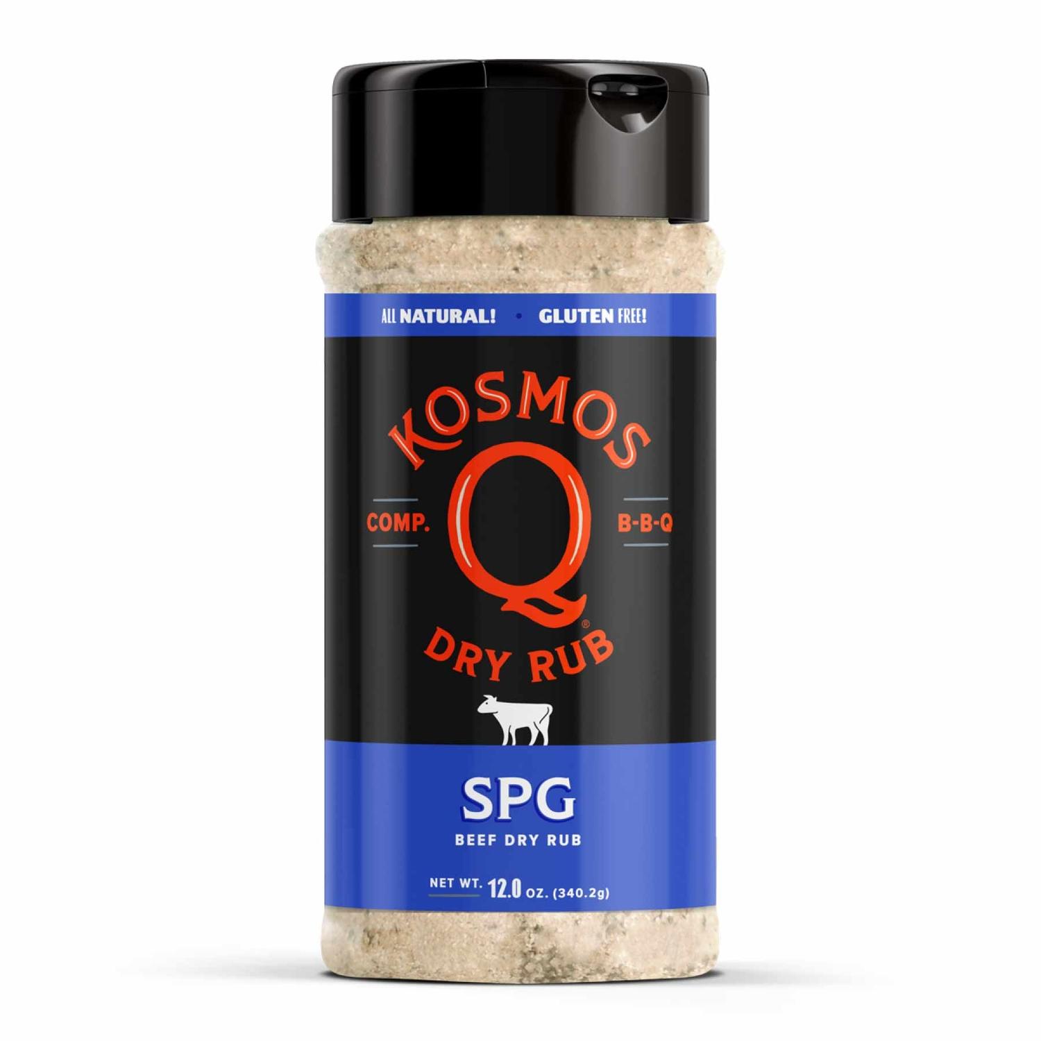 Kosmos Q SPG Beef Dry Rub 12 oz.