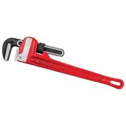 Superior Tool Pro-Line 2-1/2 in. Heavy Duty Pipe Wrench Red 1 pc