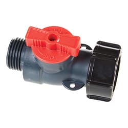 Ace Plastic Threaded Male Hose Shut-off Valve