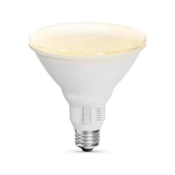 Feit PAR38 E26 (Medium) LED Bulb Adjustable White 90 Watt Equivalence 2 pk