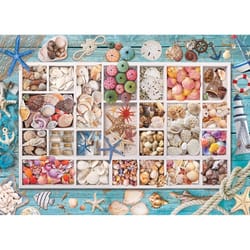 Eurographics Seashell Collection Jigsaw Puzzle Multicolored 1000 pc