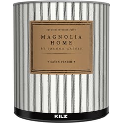 Magnolia Home by Joanna Gaines  KILZ  Satin  Base 3  Paint and Primer  Interior  1 qt. 