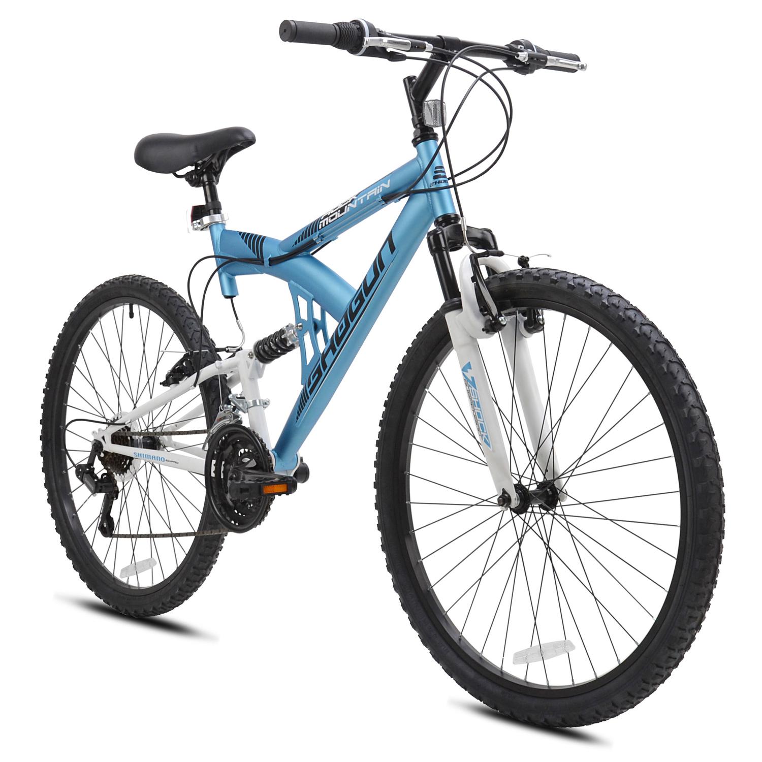 Shogun Women 26 in. D Hard-Tail Mountain Bicycle Blue Sansujyuku sansujyuku.com