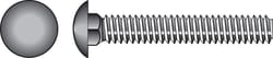 HILLMAN 1/2 in. X 2-1/2 in. L Hot Dipped Galvanized Steel Carriage Bolt 50 pk