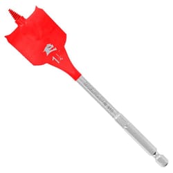 Diablo 1-1/4 in. X 6 in. L High Speed Steel Clean Wood Spade Bit Hex Shank 1 pk