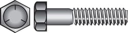 HILLMAN 3/8 in. D X 1-1/2 in. L Heat Treated Zinc Steel Hex Head Cap Screw 100 pk