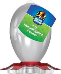 More Birds Hummingbird 28 oz Plastic Bottle Nectar Bird Feeder 5 ports