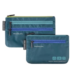 Travelon World Travel Essentials Polyester Currency/Passport Organizer Set