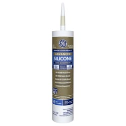 GE Advanced Almond Silicone 2 Window and Door Caulk Sealant 10.1 oz