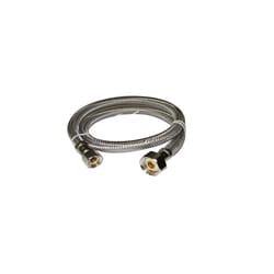 Plumb Pak 3/8 in. Compression in. X 1/2 in. D IP 48 in. Stainless Steel Faucet Supply Line
