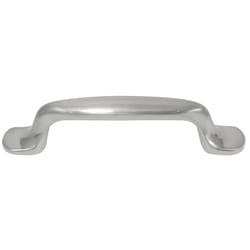 MNG Sutton Place Traditional Bar Cabinet Pull 5-1/16 in. Satin Nickel Silver 1 pk