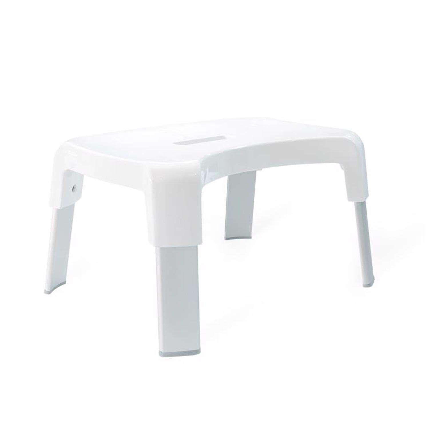 Better Living White Plastic Toilet Stool - Ace Hardware