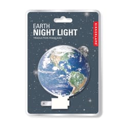 Kikkerland Manual Plug-in Earth LED Night Light