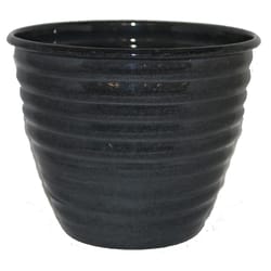 Norwood Repurposed Automotive Steel Planter Black