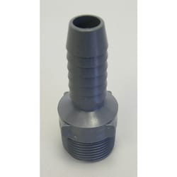 Campbell 1-1/4 in. MPT X 3/4 in. D Barb PVC Reducing Adapter
