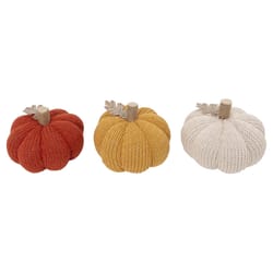 Gerson 7 in. Harvest Pumpkins Fall Decor