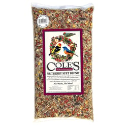 Cole's Nutberry Suet Blend Assorted Species Sunflower Meats Wild Bird Food 5 lb