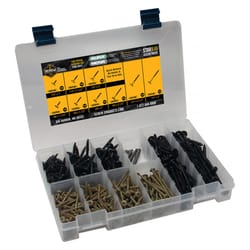 Screw Products AURA/NOVA Assorted Star Wood Screw Assortment 1 pk