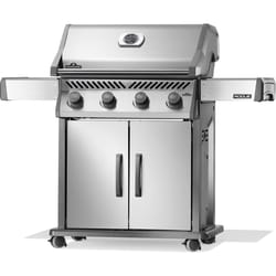 Napoleon Rogue 525 4 Burner Natural Gas Grill Silver