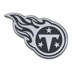 Fanmats NFL Black/Silver Tennessee Titans Emblem 1 pk