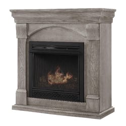 Comfort Glow 42 in. W 950 sq ft Slate Gray Modern Gas Ventless Fireplace