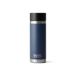 YETI Rambler 18 oz Navy BPA Free Bottle with Hotshot Cap