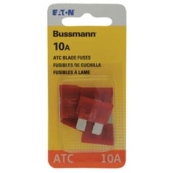 Bussmann 10 amps ATC Red Blade Fuse 5 pk