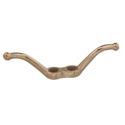 Campbell Nickel-Plated Nickel Rope Cleat 6 in. L