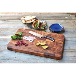 Ironwood Charleston 14 in. L X 20 in. W Acacia Wood Cutting Board