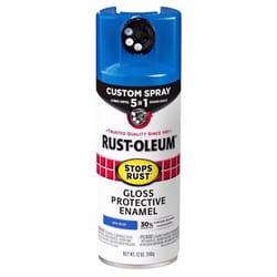 Rust-Oleum Stops Rust Custom Spray 5-in-1 Gloss Sail Blue Spray Paint 12 oz