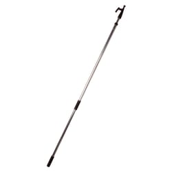 Star brite Black/Silver Aluminum Boat Hook Telescopic Pole